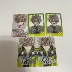 東京エイリアンズ 郡司晃クリアカード5枚セット