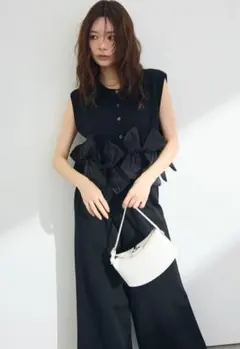 新品未着用】タグ付き リグリーム ペプラムオールインワン Sサイズ