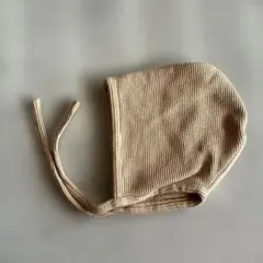 H&M ベビー ニット帽子 3-6ヶ月 ベージュ