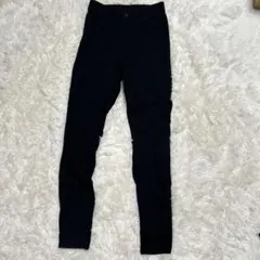 UNIQLO ヒートテック　ブラックストレッチデニムパンツ M