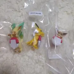 ポケモン 一番くじ Ｆ賞 イーブイ サンダース リーフィア　フィギュア