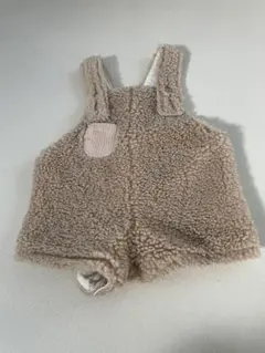 SO.U 韓国子供服　12m もこもこサロペット