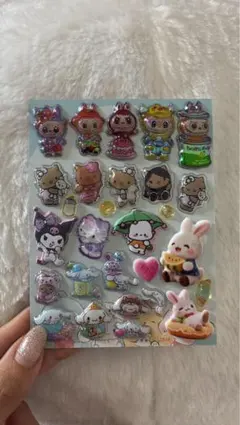 ボンボンドロップシール しずくちゃん