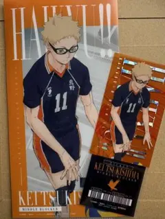 ハイキュー 一番くじ チケットケース・月島蛍