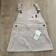 POLO コーデュロイ ジャンバースカート　80〜90