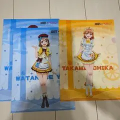 COCO'S × Agours クリアファイル 3枚セット