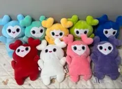 GiGO限定 TWICE LOVELYS ぬいぐるみパペット 9種セット