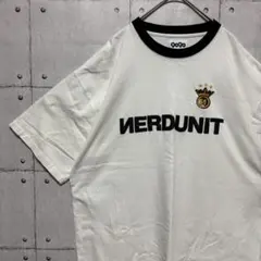 00s ゲームオーバー リンガーTシャツ L オフホワイト ネタT ○8140B 