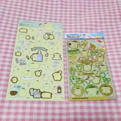 未開封　ポムポムプリン　箔押しシール　キラッとシール３　セット　まとめ売り