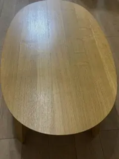 ☘️送料無料✨超美品❇天然木⭐️廃盤希少✴無印⭐️タモ材⭐️ローテーブル ☘️送料込✨超美品❇天然木⭐️廃盤希少✴無印良品