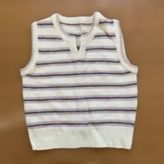 Comme Ca Du Mode ベビーベスト アイボリー