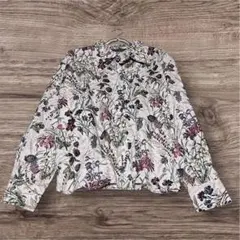✨極美品✨ミズイロインド　Mizuhito indフラワープリントシャツ　フリー