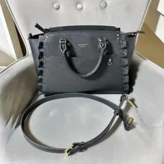 ⭐️⭐️【&chouette】推し事バッグ クリアポケット付きトートバッグ ブラック