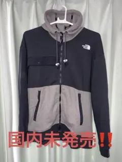 THE NORTH FACE フリースフーディ XL ブラック/グレー