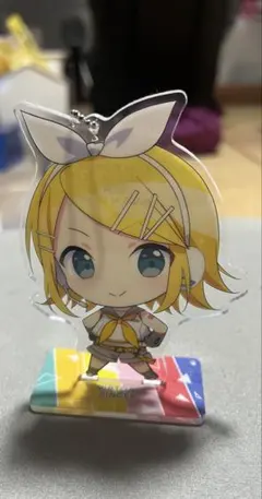 セガラッキーくじ　プロジェクトセカイ　鏡音リン　アクリルスタンド