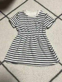 TOMMY HILFIGER ストライプワンピース 0-3ヶ月
