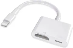 iphone hdmi変換ケーブル lightning hdmi 1080P