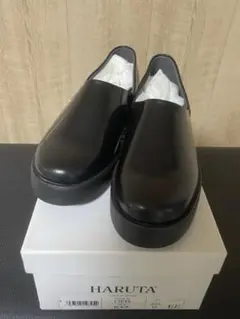 一回のみ着用 HARUTA EXスポックシューズ #170XS クロ/23.5