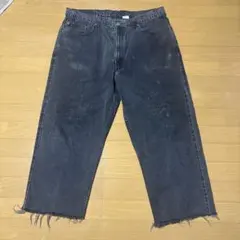 Levi's 550 ブラックデニムパンツ W40 L30のサムネイル