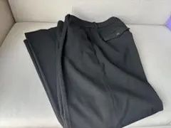 UNIQLO ユニクロ　ヒートテックタックテーパードパンツ　ブラックS