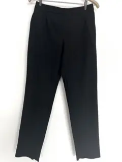 【AZUL bymoussy】タックテーパードパンツ BLACK マウジー 黒