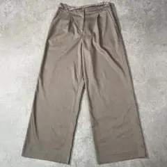 【美品】NATURAL BEAUTY BASIC ナチュラル ワイドパンツ M