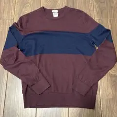 00s OLDGAP Y2K メリノウール ボーダーニット セーター