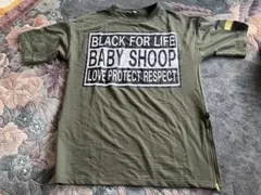 BABY SHOOP カーキ 半袖Tシャツ サイドジップ 新品のサムネイル