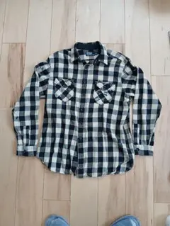 レア　Polo Ralph Lauren チェック柄　ネルシャツ L　90S