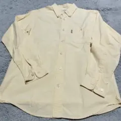 Columbia ボタンダウンシャツ Mサイズ 黄色