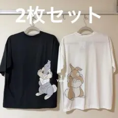 とんすけ ミスバニー Tシャツ ペア おそろい コーデ キャラクター グッズ