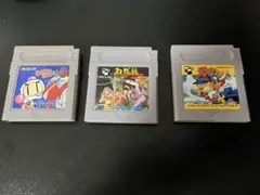 ゲームボーイ　ソフト　3本セット