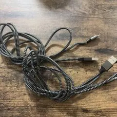 編組デザイン USBケーブル