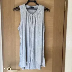 GAP ギャップ　ノースリーブ　グレー　Mサイズ