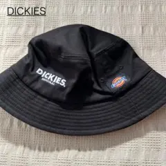 Dickies ディッキーズ 黒 ハット ロゴ刺繍 帽子 綿素材 美品 アメリカ