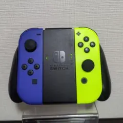 【美品　動作確認済】Joy-Con 　深青・イエロー　ジョイコングリップ付き