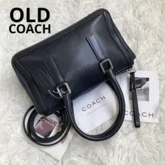 美品 vintage coach old archive 2way ミニボストン