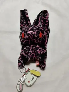 汎用うさぎ ゼブラ柄 アニマルミミック ぬいぐるみ チャックスGP 341 