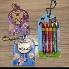 不二家 コロコロフレンズ えんぴつチョコ　ペロペロわんにゃんチョコ　3個セット