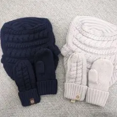 UGG ニット手袋と帽子セット 2-4歳