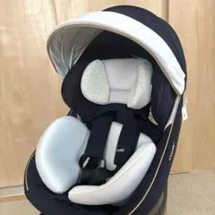 【美品】コンビ クルムーヴスマート ISOFIX エッグショック ネイビーのサムネイル