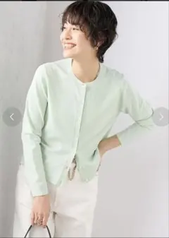 ノーリーズ ソフィー マルチファンクション クルーネックカーディガン