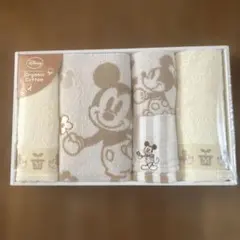 新品ディズニータオルセット オーガニックコットン
