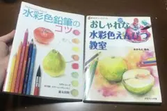 匿名配送　水彩色鉛筆2冊セット