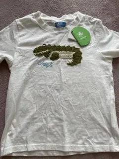 crocs クロックス キッズ Tシャツ ワニ柄 ホワイト 未使用品　120のサムネイル
