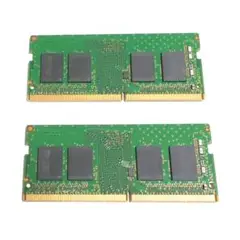 ノートPC用メモリ260pin DDR4 16GB（8GB×2枚）