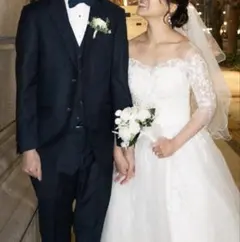 ウェディングブーケ ブートニアセット