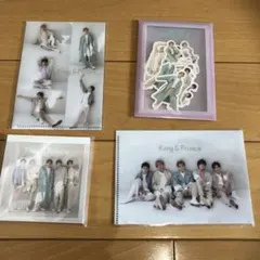 キンプリ　King &Prince ましかくメモ　フレークシール　ミニファイル