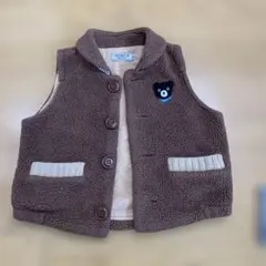 DOUBLE.B フリースベスト 90サイズ