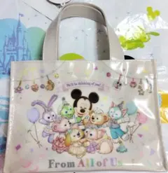 ディズニーシー　ダッフィー＆フレンズ　フロムオールオブアス　トートバッグ